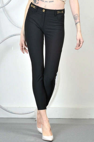 Elisabetta Franchi Skinny Jeans Trousers Black 1 Elisabetta Franchi Skinny Jeans Trousers Black