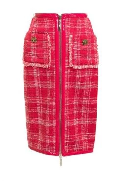 Elisabetta Franchi Midirokken Skirt Pink -Elisabetta Franchi Winkel 4668f530be397b1760a22f62741f205e