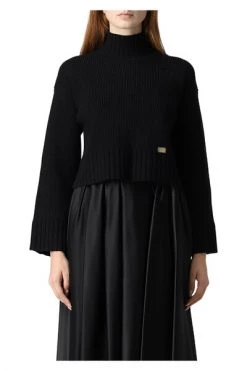 Elisabetta Franchi Coltruien Turtlenecks Black -Elisabetta Franchi Winkel 46bd4bcf2dfa31786996425289eb0f87