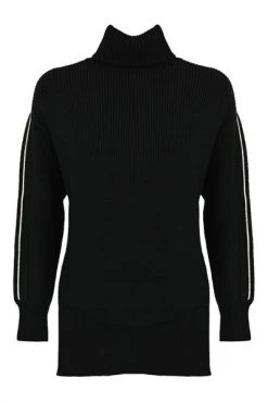 Elisabetta Franchi Coltruien Turtlenecks Black