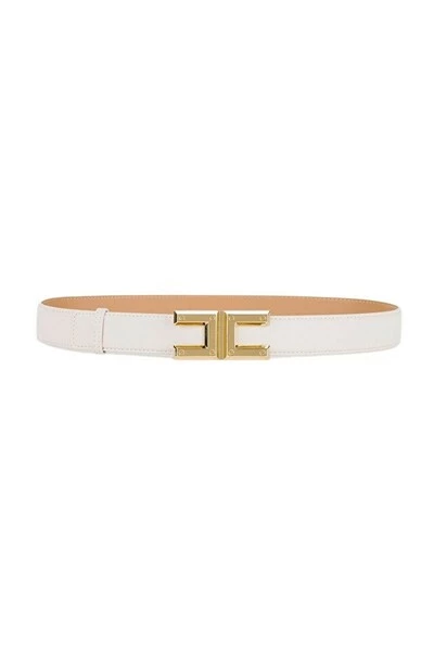 Elisabetta Franchi Riemen Belts White 2 Elisabetta Franchi Riemen Belts White - Afbeelding 2