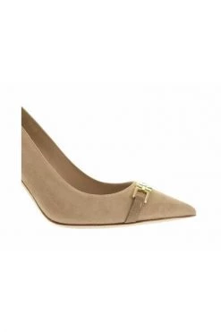 Elisabetta Franchi Closed Pumps With Strap-Detail Beige -Elisabetta Franchi Winkel 473fef345d3e9a5caa5f503f6950c757