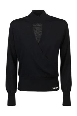 Elisabetta Franchi Coltruien Turtlenecks Blue