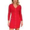 Elisabetta Franchi Casual Jurken Knitted Dresses Red