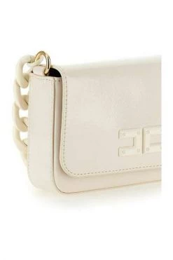 Elisabetta Franchi Heuptassen Mini Bags White