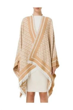 Elisabetta Franchi Vesten CARDIGAN Beige