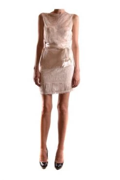 Elisabetta Franchi Jurken Sleeveless Dress Pink