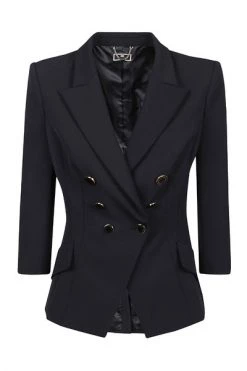 Elisabetta Franchi Blazers Black