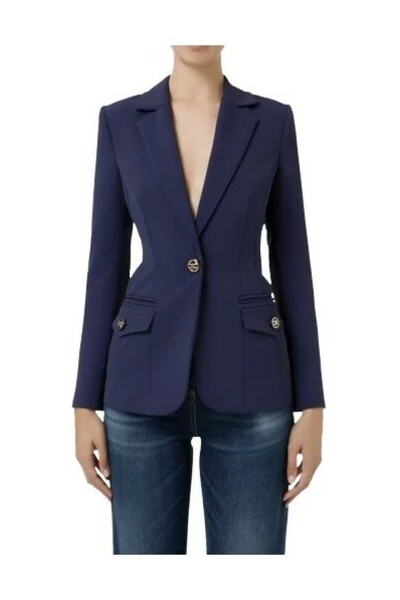 Elisabetta Franchi Blazers Blue 1 Elisabetta Franchi Blazers Blue