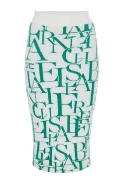 Elisabetta Franchi Midirokken Midi Skirts White -Elisabetta Franchi Winkel 4868eba1d8ab187b559a7f2748a256be