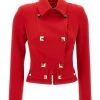 Elisabetta Franchi Blazers Red