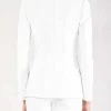 Elisabetta Franchi Business Blazers Blazer White