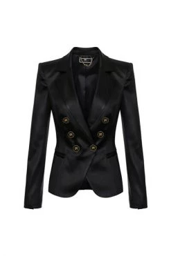 Elisabetta Franchi Blazers Black