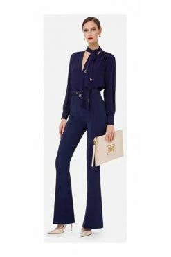 Elisabetta Franchi Longsleeve Shirts Shirts Blue -Elisabetta Franchi Winkel 49acd79a76b76ad8e95e900f0533d36b