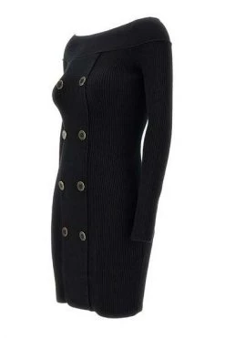 Casual Jurken Elisabetta Franchi Dresses Black Black