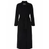 Elisabetta Franchi Trenchcoats & Mantels Belted Coats Black