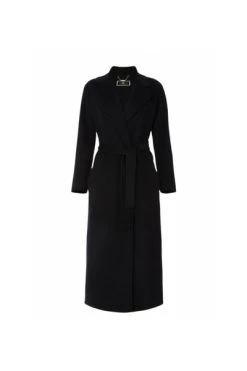 Elisabetta Franchi Trenchcoats & Mantels Belted Coats Black