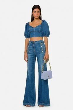 Elisabetta Franchi Blouses Blue