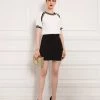 Elisabetta Franchi Korte Rokken Short Skirts Black