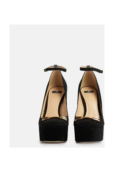 Elisabetta Franchi Platform Pumps Black 5 Elisabetta Franchi Platform Pumps Black - Afbeelding 5