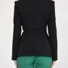 Elisabetta Franchi Blazers Black