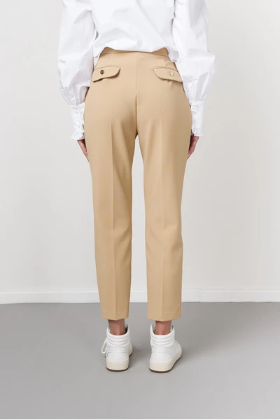 Chino's Elisabetta Franchi PA01021E2 470/bruin Brown 4 Chino's Elisabetta Franchi PA01021E2 470/bruin Brown - Afbeelding 4