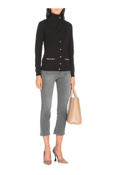 Elisabetta Franchi Blazers Black 1 Elisabetta Franchi Blazers Black