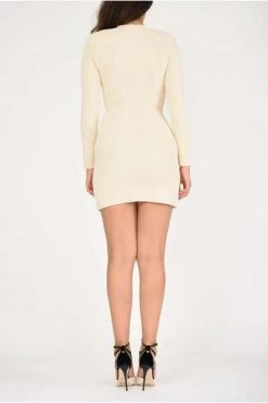 Elisabetta Franchi Casual Jurken Knitted Dresses White 9 Elisabetta Franchi Casual Jurken Knitted Dresses White -Elisabetta Franchi Winkel 4c3832b1563b3203330d16cdb14e3f10