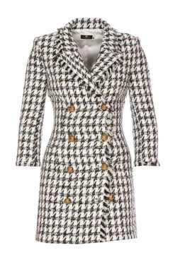 Casual Jurken Elisabetta Franchi Dresses White