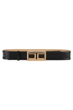 Elisabetta Franchi Riemen Belts Black