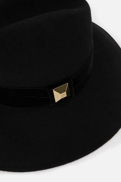 Elisabetta Franchi Hoeden Hats Black 2 Elisabetta Franchi Hoeden Hats Black - Afbeelding 2
