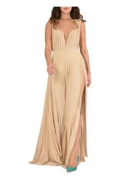 Elisabetta Franchi Maxi Jurken Maxi Dresses Yellow -Elisabetta Franchi Winkel 4d014bc900567e336dfd150226c408b1