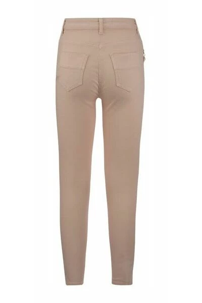 Elisabetta Franchi Skinny Jeans With Chain Pink 1 Elisabetta Franchi Skinny Jeans With Chain Pink