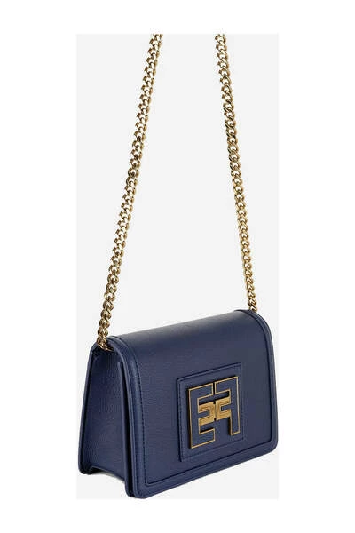 Elisabetta Franchi Schoudertassen Shoulder Bags Blue 1 Elisabetta Franchi Schoudertassen Shoulder Bags Blue