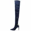 Elisabetta Franchi Laarzen High Boots Blue