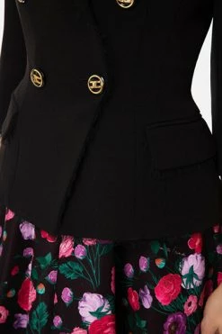 Elisabetta Franchi Blazers Black -Elisabetta Franchi Winkel 4f795b5756180a9531f03ad6c490949c