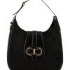 Elisabetta Franchi Handtassen Hobo Bag Black