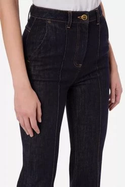 Elisabetta Franchi Flared Jeans Black -Elisabetta Franchi Winkel 4fff7fcdc745ddd6d19ab87fca6d5392