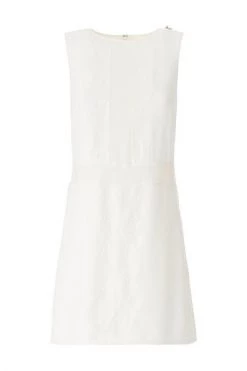 Elisabetta Franchi Casual Jurken Mini Lace Dress White -Elisabetta Franchi Winkel 502659b80f07d32038ea1d123cf0997b