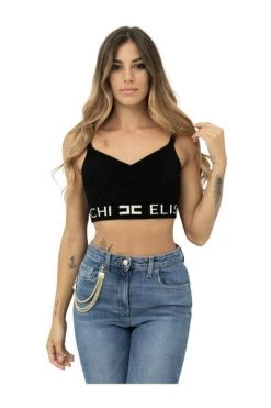 Elisabetta Franchi Tops Top Black 9 Elisabetta Franchi Tops Top Black -Elisabetta Franchi Winkel 5087562b5a1ffd812f52afd21334fe72