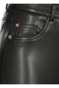 Elisabetta Franchi Leren Broeken Leather Trousers Black 9 Elisabetta Franchi Leren Broeken Leather Trousers Black -Elisabetta Franchi Winkel 50c21ee3756739933f48dc98ffa5a5a5