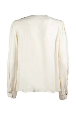 Elisabetta Franchi Longsleeve Shirts BUTTER SHIRT White