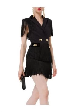 Elisabetta Franchi Feestjurken Party Dresses Black -Elisabetta Franchi Winkel 514b7eb5a4bb31c5d10b112bd742c477
