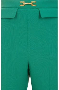 Elisabetta Franchi Chino's Chinos Green