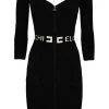 Elisabetta Franchi Casual Jurken Short Dresses Black