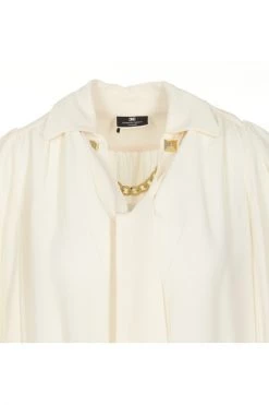 Elisabetta Franchi Blouses Shirt White