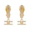 Elisabetta Franchi Oorbellen EARRINGS Yellow