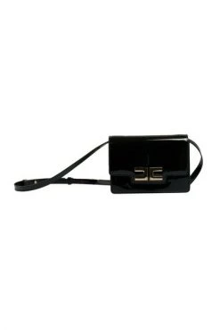 Elisabetta Franchi Schoudertassen Shoulder Bags Black -Elisabetta Franchi Winkel 533708140a8b42cb6c2ed0b98ec9b5e0