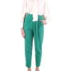 Vrijetijds Broeken Elisabetta Franchi Trousers Green