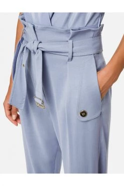 Elisabetta Franchi Chino's Pants With Pockets Blue